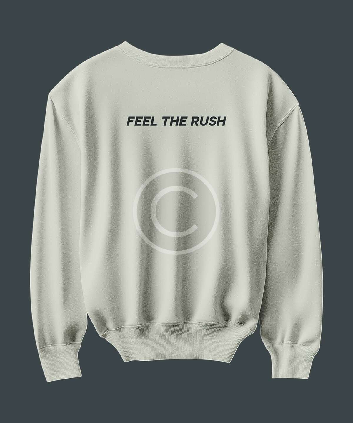White hoodie with race logo - immagine 2